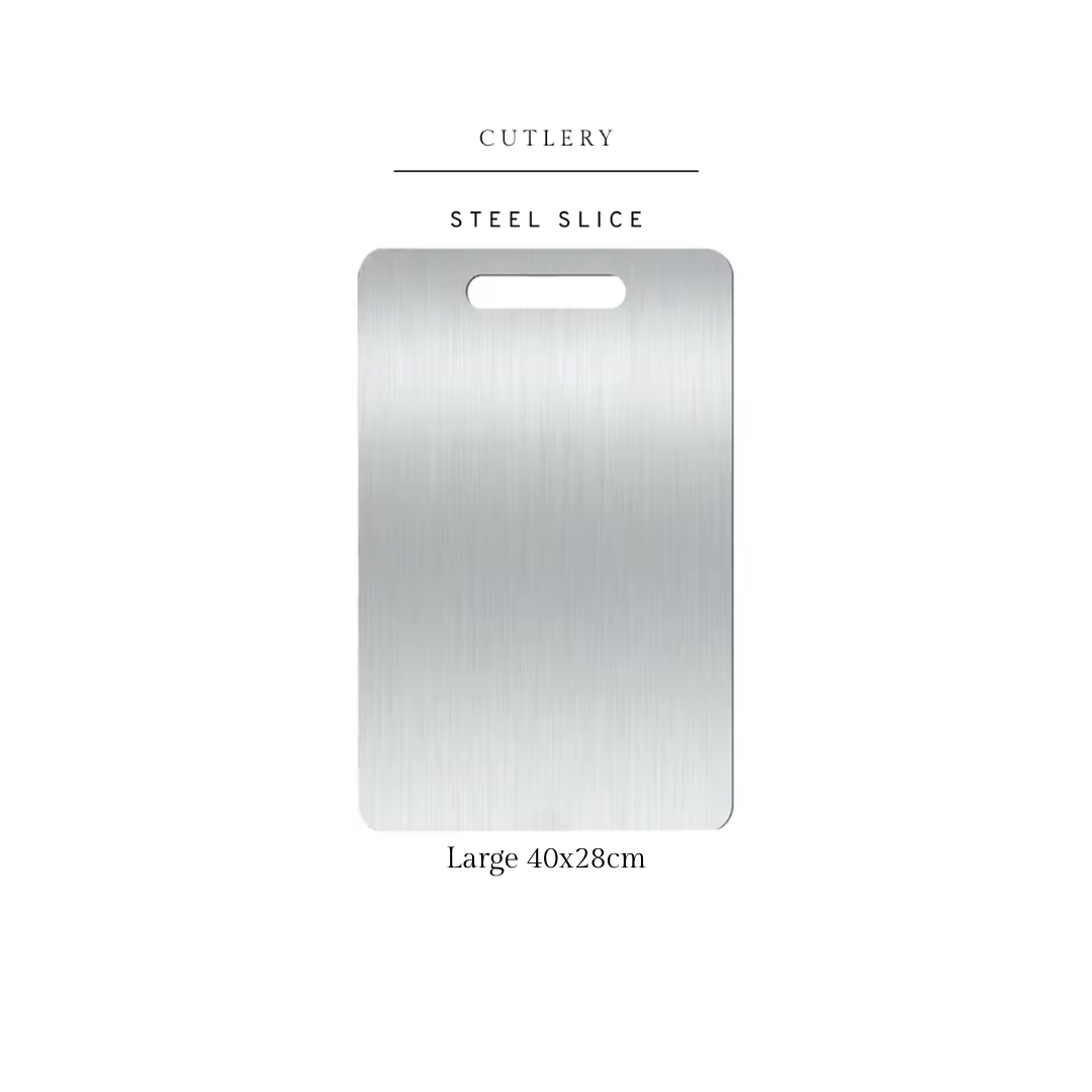 Steel Slice - Chopping Board