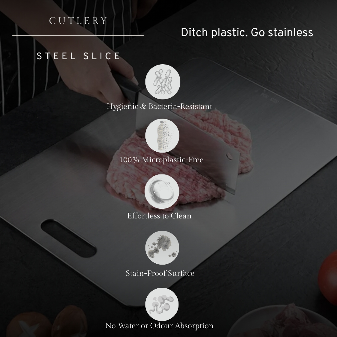 Steel Slice - Chopping Board