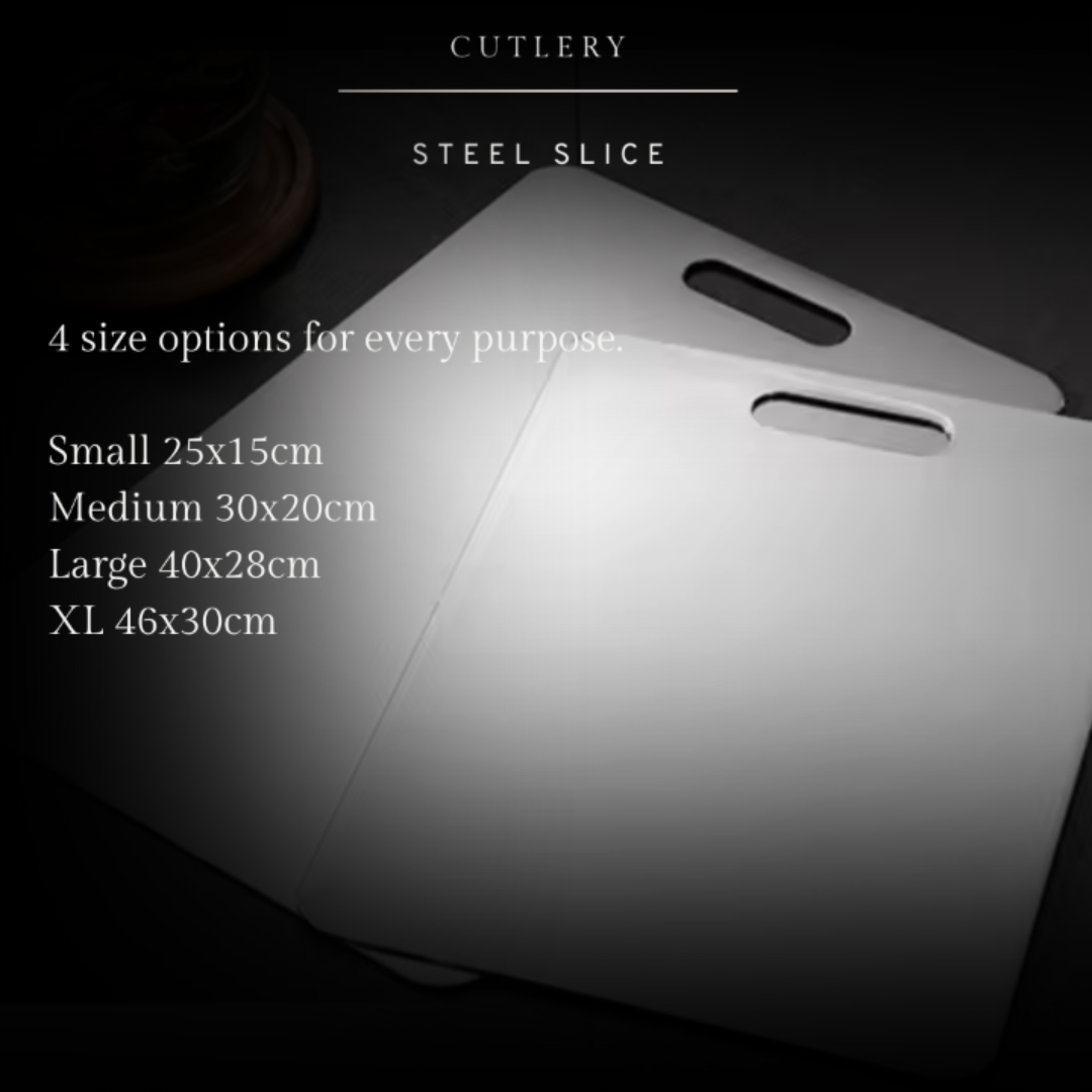 Steel Slice - Chopping Board