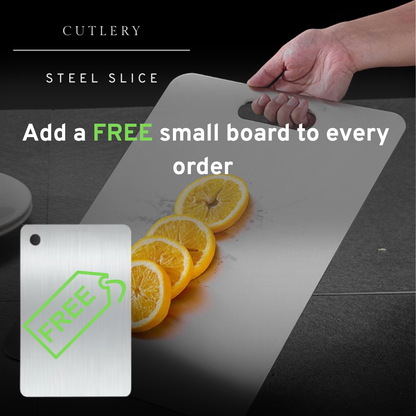 Steel Slice - Chopping Board