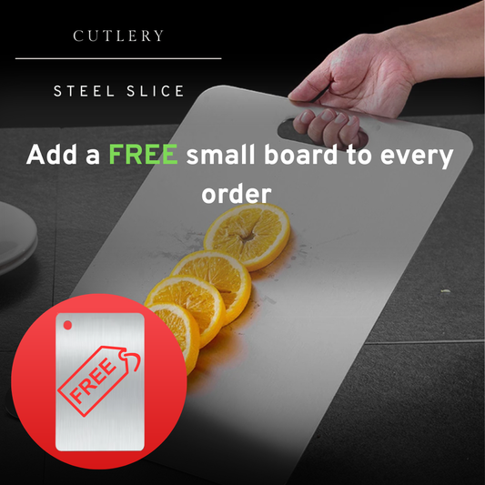 Steel Slice - Chopping Board